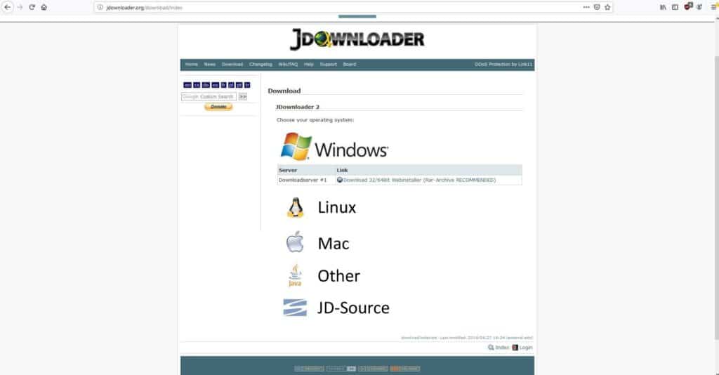 Jdownloader