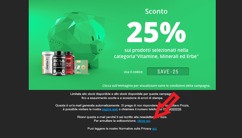 Annullare La Sottoscrizione