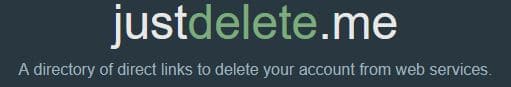 Justdelete.me
