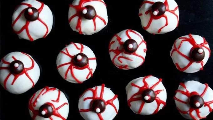 Occhi Sanguinanti Di Halloween