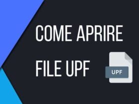 Come aprire file UPF