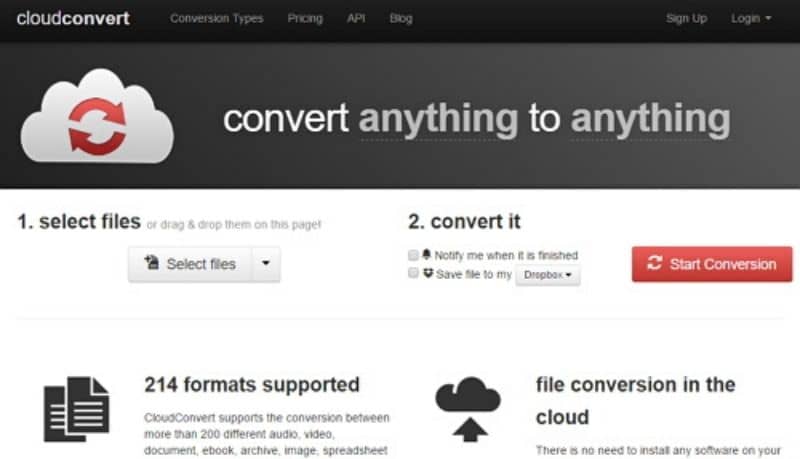 Come trasformare un file Word in PDF con CloudConverter