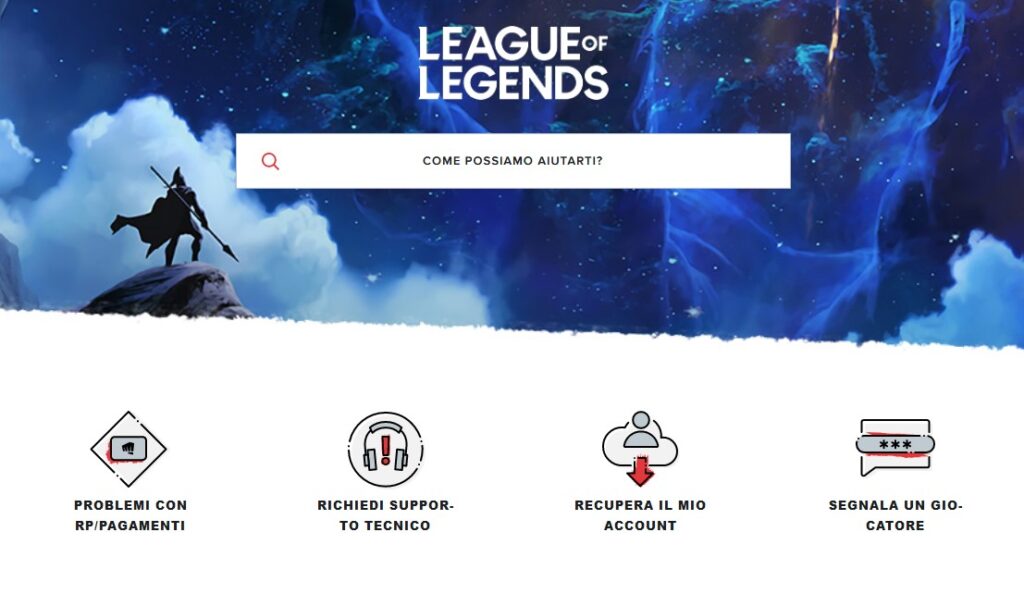 Supporto League Of Legends