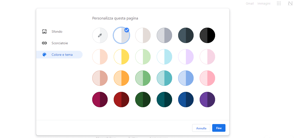 Come Cambiare Lo Sfondo E Tema Di Google Chrome