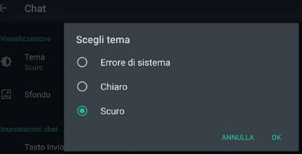 Non Trovo La Funzione Dark Mode Di Whatsapp