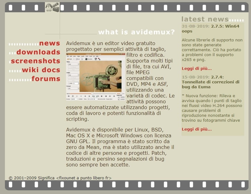 Avidemux Per Videoclip