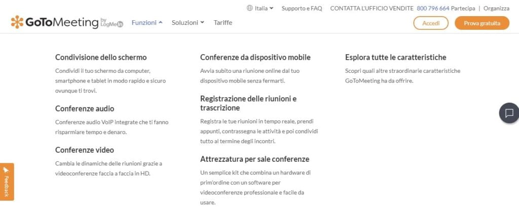 Le Funzionalità Di Gotomeeting