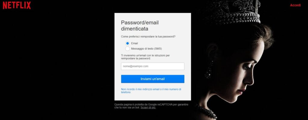 Ho Dimenticato La Password Netflix