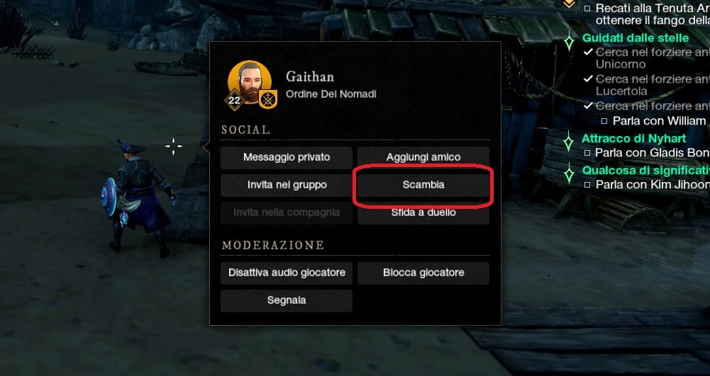 Come Effettuare Scambi Su New World