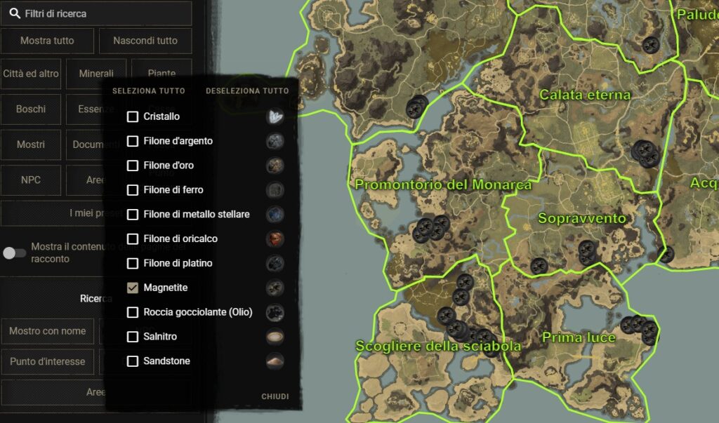 Magnetite Su New World