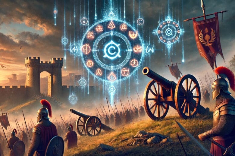 Battaglia epica in Age of Empires con trucchi attivi e guerrieri storici