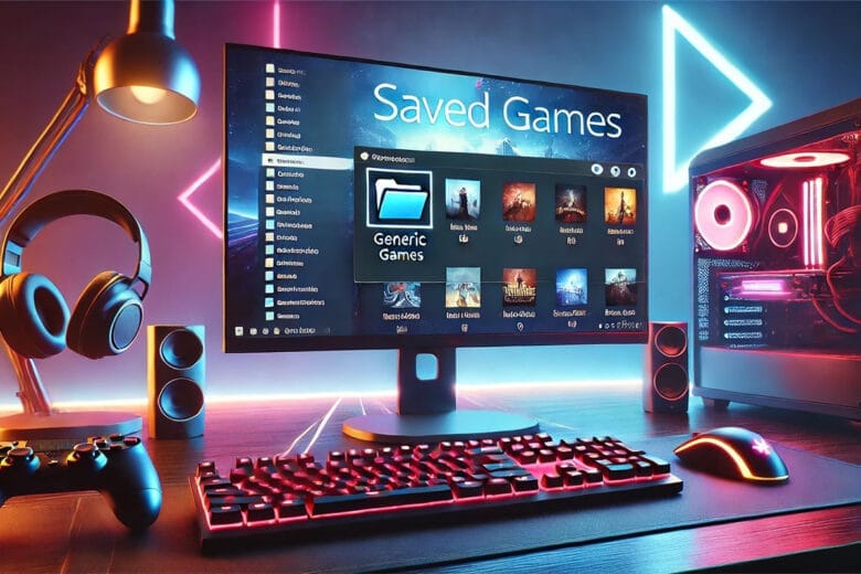 Schermata di un computer con Esplora File aperto che mostra la cartella dei salvataggi di Cyberpunk 2077