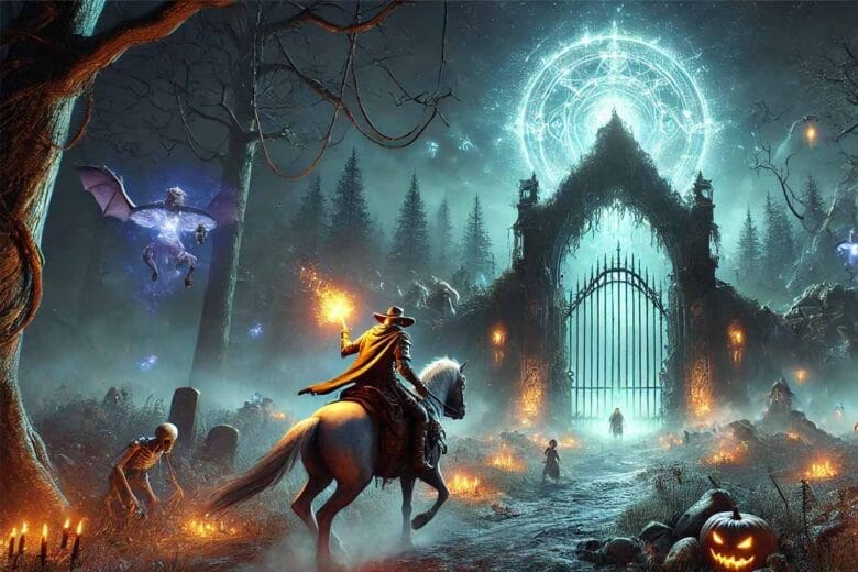 Giocatore Che Farma Rune In Elden Ring Vicino Al Bestial Sanctum, Con Un'Arma Luminosa E Nemici Nelle Vicinanze, Su Uno Sfondo Cupo E Misterioso.