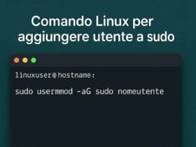 Guida per aggiungere un utente al gruppo sudo su Linux